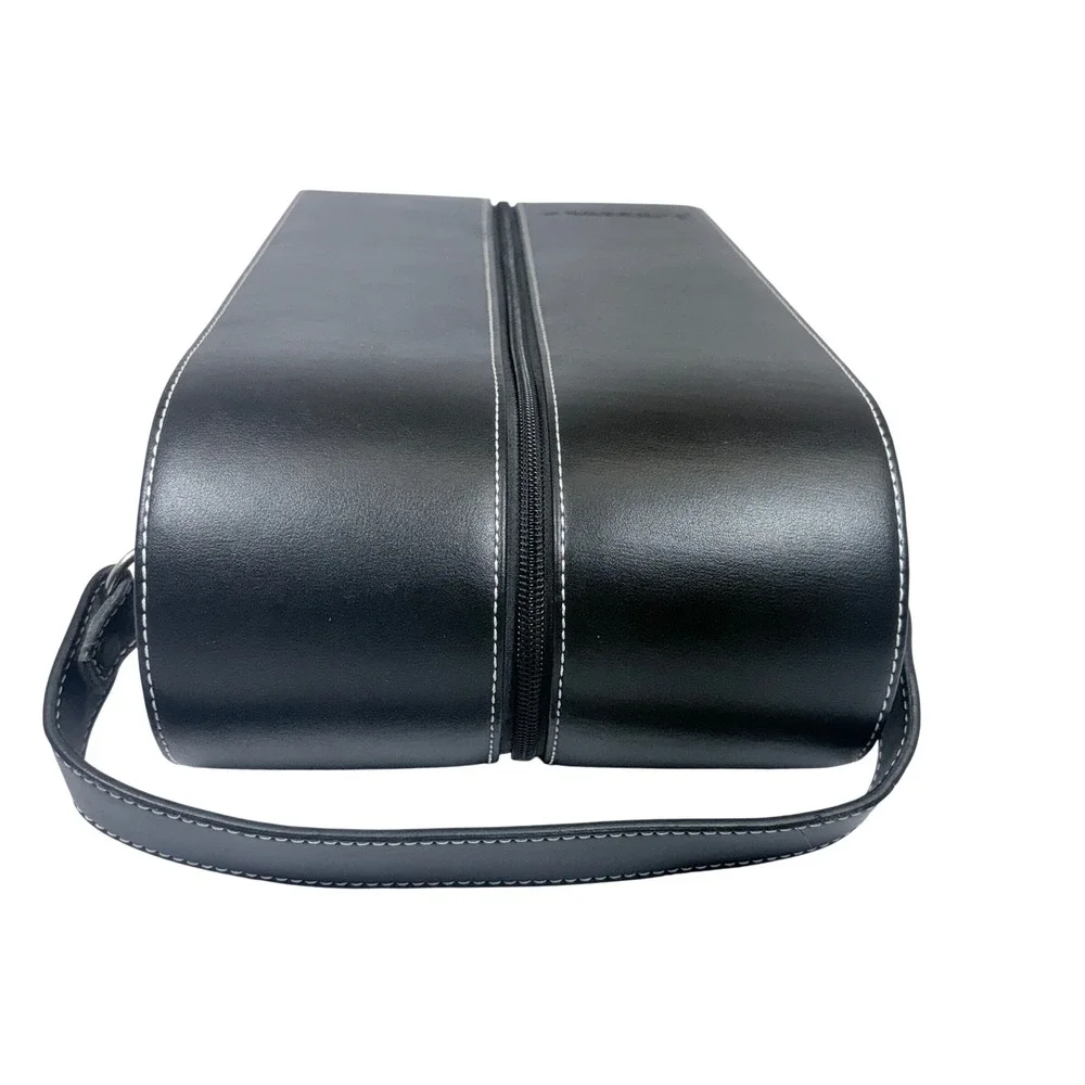 Martini & Rossi‎ Prosecco Double Wine Bottle Carrier Black Faux Leather